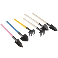 3pcsset three piece shovel rake planting tools combination home gardening tool set balcony home grown mini digging suits