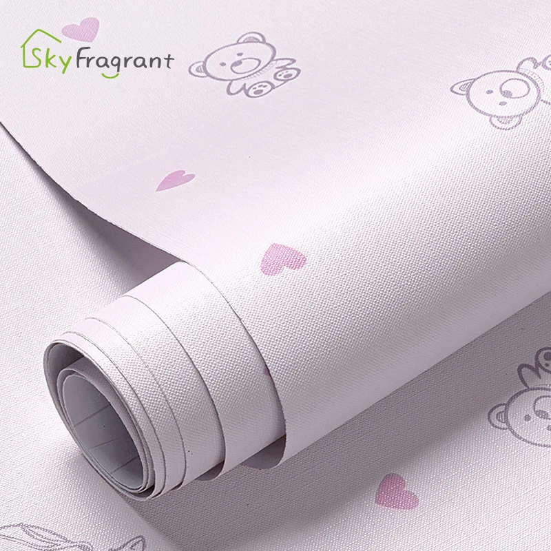 Декоративные обои Ins для девочек самоклеящиеся водонепроницаемые наклейки на