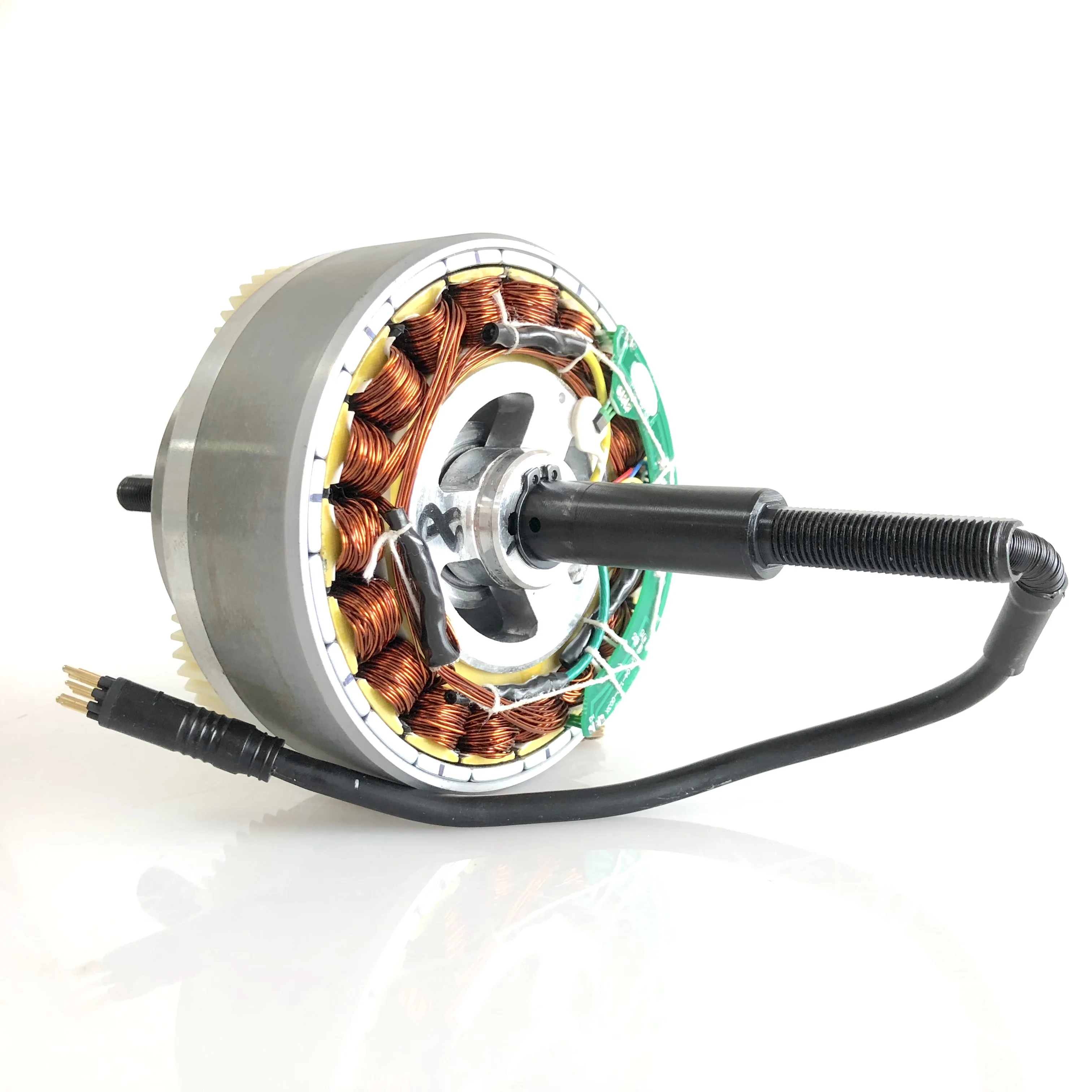 48V500W/750W Magnesium/Aluminum wheel Stator Assembly for FAT Hub Motor Big Foot Mag/Alloy Wheel Replacement 175mm Dropout