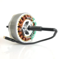 48v500w750w magnesiumaluminum wheel stator assembly for fat hub motor big foot magalloy wheel replacement 175mm dropout