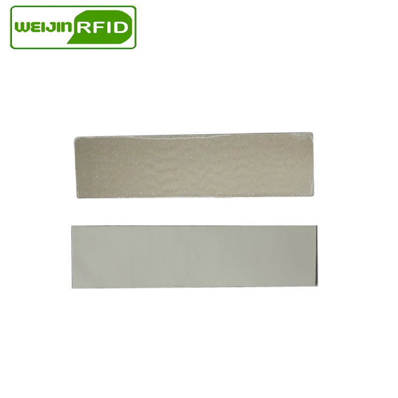 UHF RFID ультратонкая антиметаллическая бирка 915 МГц 868 м Impinj R6 EPCC1G2 fixed основные средства 95*25*0,8 мм ПЭТ Пассивная RFID PET этикетка