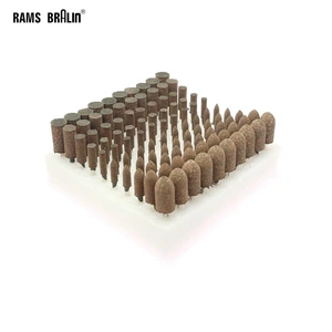 100 шт.кор. эластичная резина с абразивными наконечниками, сверла, шлифовальные вращающиеся инструменты