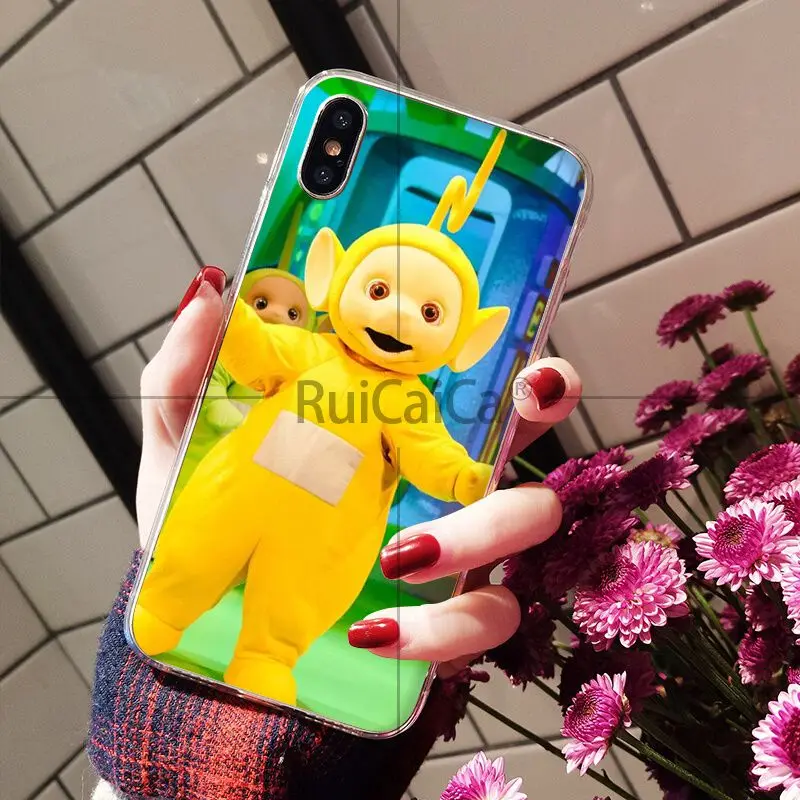 Ruicaica милый мультяшный телеприемник прозрачный мягкий силиконовый чехол для телефона Apple iPhone 8 7 6 6S Plus X XS MAX 5 5S SE XR