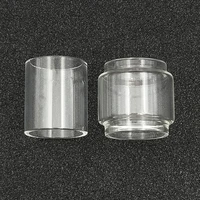 fatube 5pcs bubble straight glass tube for vaptio solo 2 4ml tpd 2ml bubble 6ml