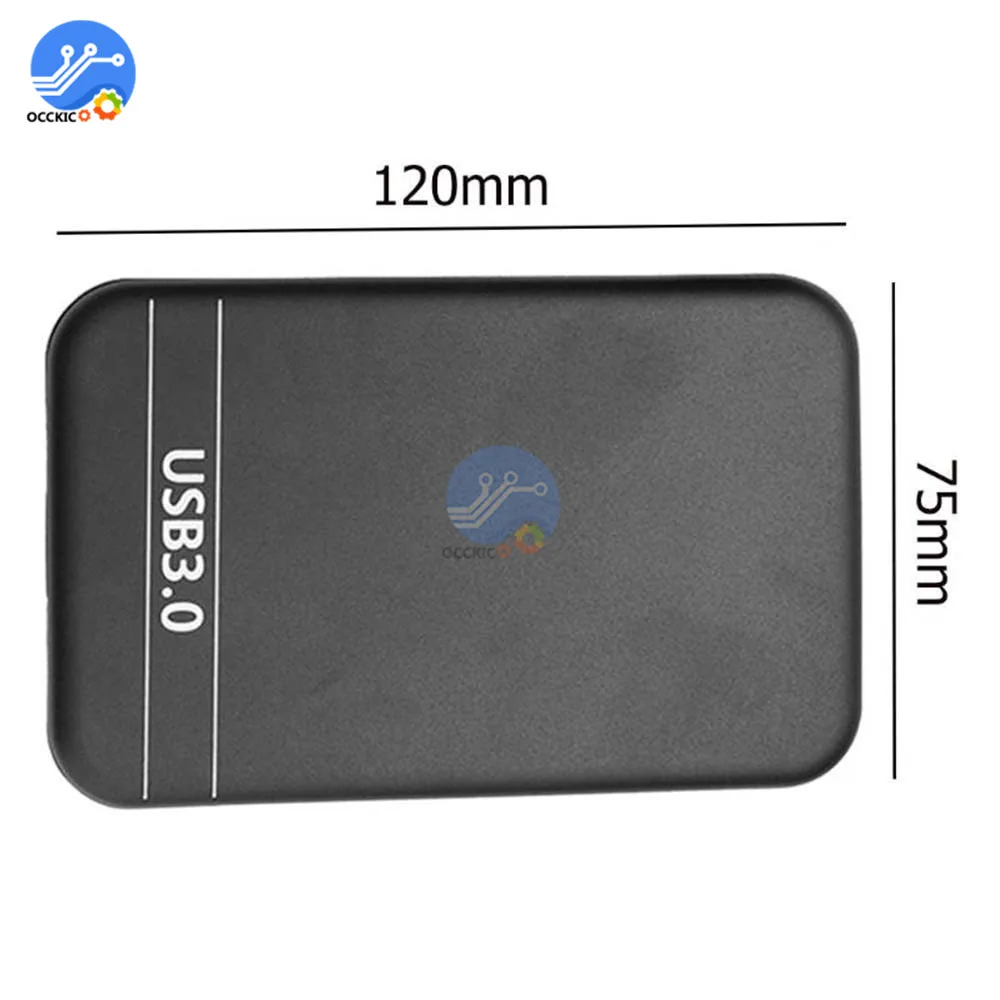 Чехол для внешнего жесткого диска 2 5 дюйма SATA на USB 3 0 высокоскоростной |