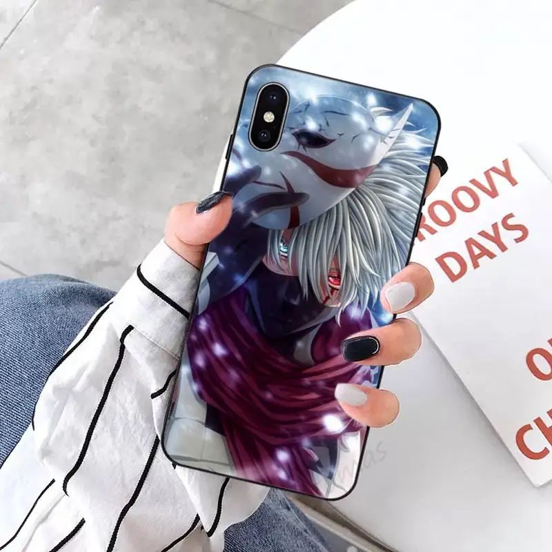 

Anime Naruto Copy Ninja Kakashi Phone Case for iPhone 11 12 pro XS MAX 8 7 6 6S Plus X 5S SE 2020 XR