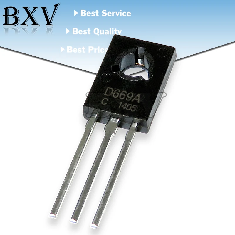 20 шт. 2SB649A 2SD669A TO-126 B649A D669A для аудио на трубке | Интегральные схемы