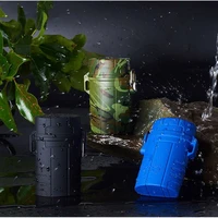 portable outdoor waterproof windproof usb charging cigarette case 20pcs unusual personality multi function cigarette lighter