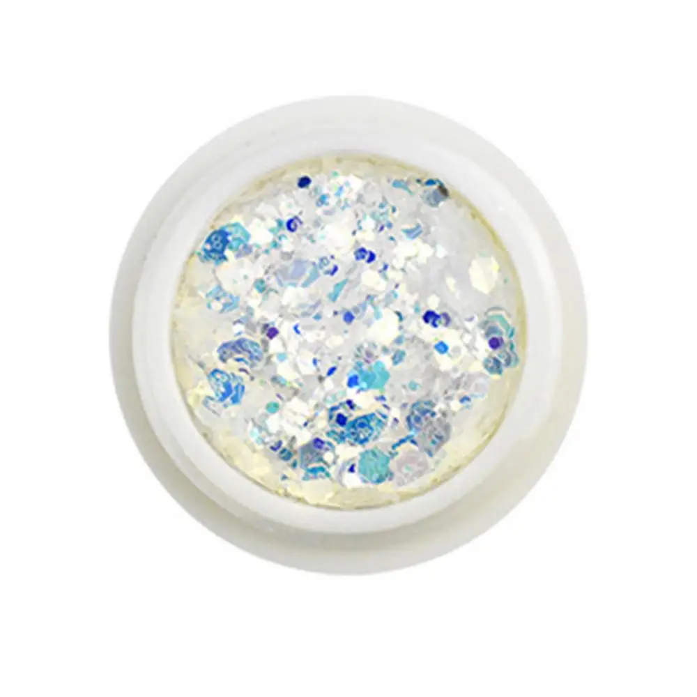 Голографические блестки русалки для ногтей блестящие хлопья Звезда Сердце AB