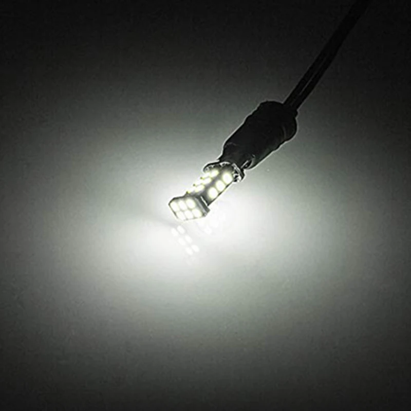 T15 W16W светодиодный T20 7440 лампы 3030 24SMD Canbus 1156 BAU15S BA15S светодиодный лампы для автомобиля фонарь стоп-сигнала поворота сигнальные огни супер яркий 12V