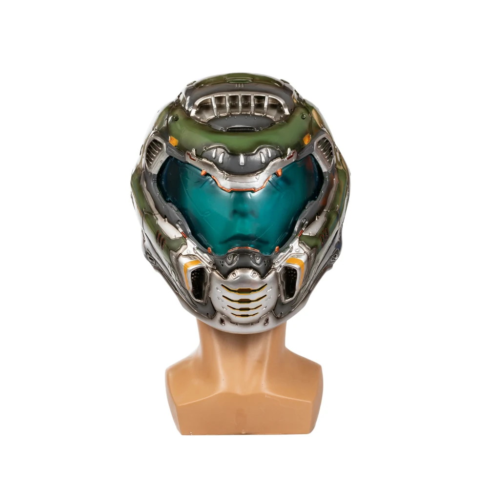 Xcoser Doom вечная Масштаб 1:1 косплей со шлемом игровая маска на всю голову съемный