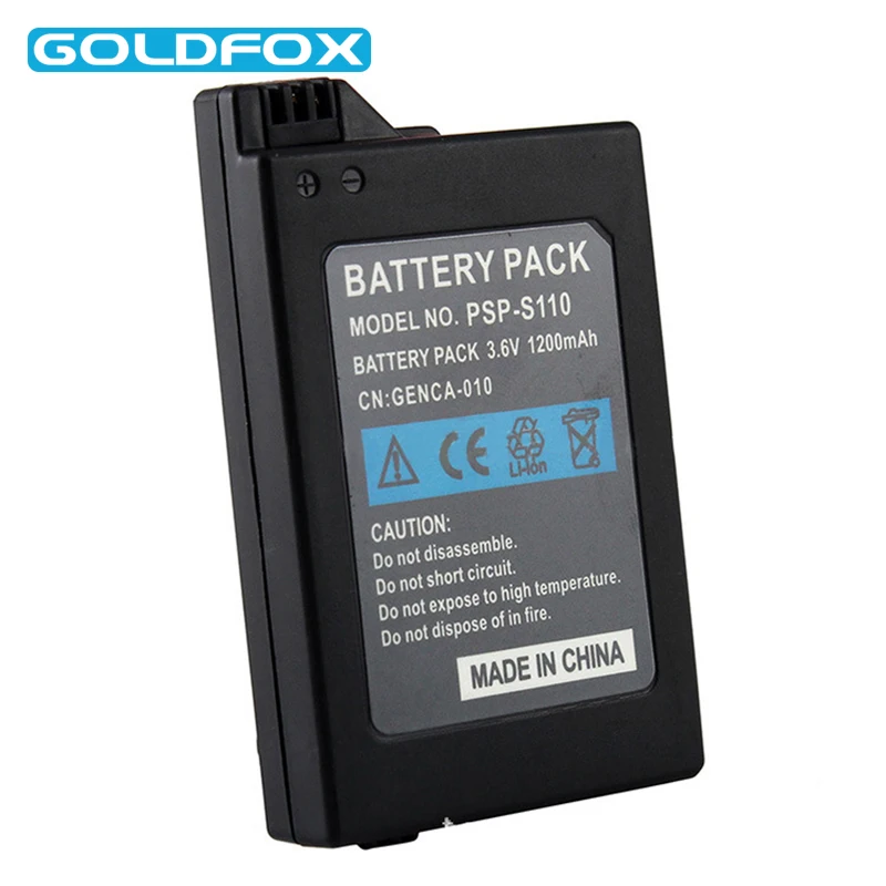 2020 Новый 1200mAh 3 6 V перезаряжаемый аккумулятор для консоли Sony PSP 2000 3000 2000/3000