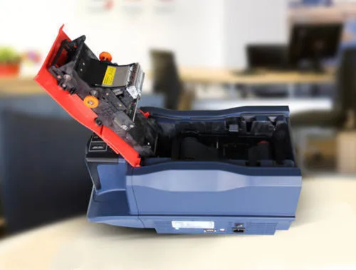 T11S ПВХ принтер для идентификационных карт Односторонний визитных карточек |