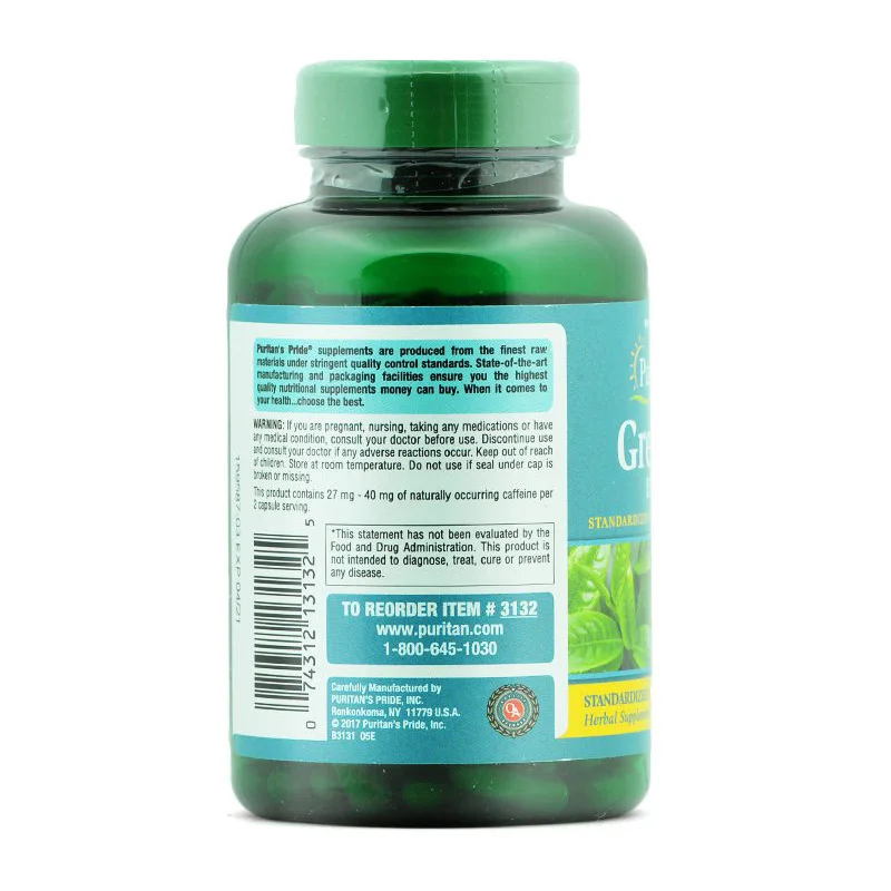 

Free Shipping Green Tea Extract 315 Mg 200 Pcs