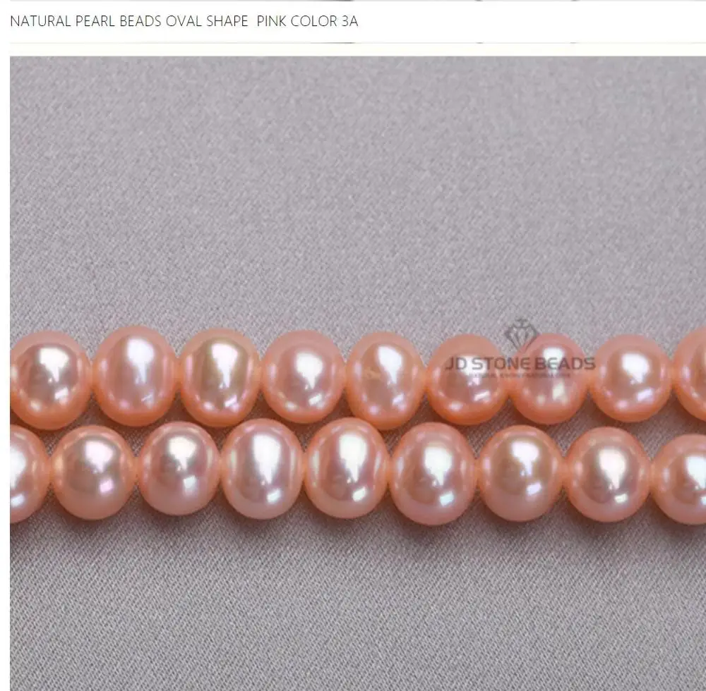 3A PINK Высокое качество 5 мм 6 мм 7 мм 8 мм 9 мм натуральный круглый белый пресноводный жемчуг Бусины Strand 1" драгоценный камень для Jeselry решений - Цвет: 3A PINK