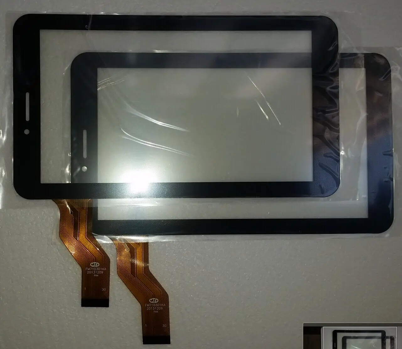 

7inch for Irbis TX49 3G tablet pc capacitive touch screen glass digitizer panel