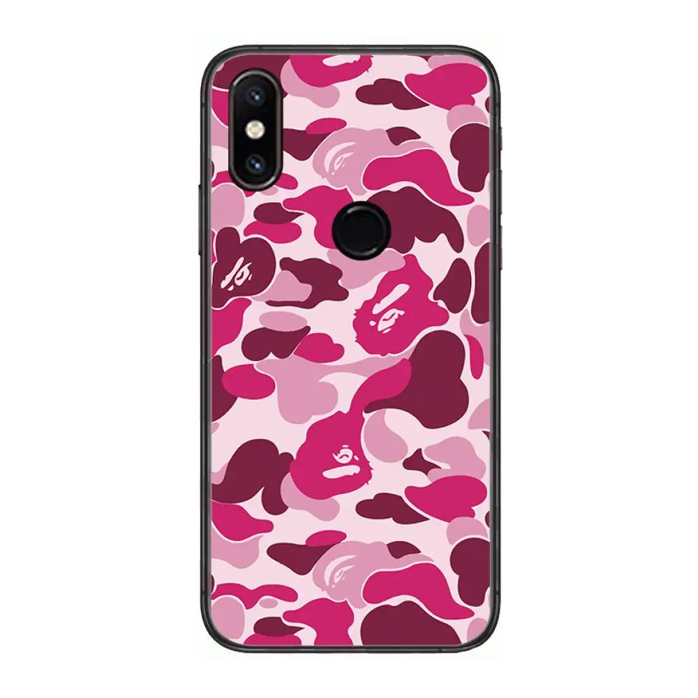 

Japanese fashion brand Phone Case For xiaomi M2 C3 X3 F2 Lite NFC 6 5 x Poco k30 Pro Anime Black Cover Silicone Back Pretty