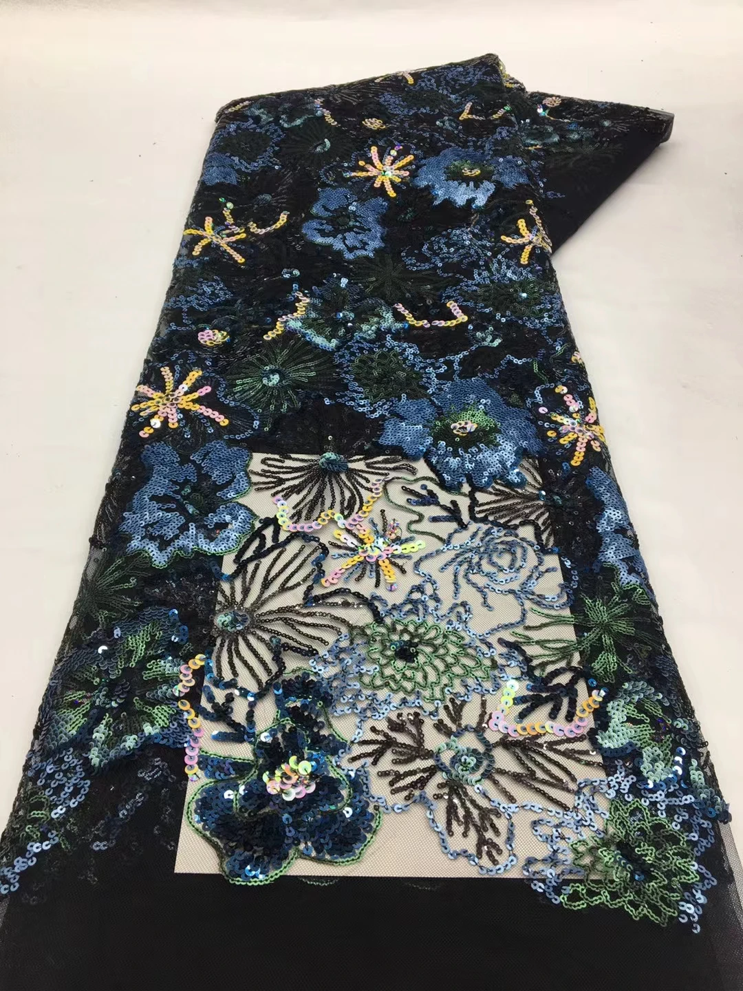 

2022 красивое кружево, африканская сетка, тюль, кружевная Ткань 5 ярдов, фотосессия для свадьбы XIONGX12091