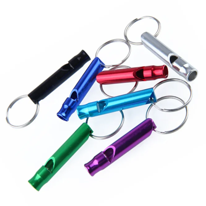 2 шт. Алюминиевый свисток для бассейна кемпинга пешего туризма|Производители