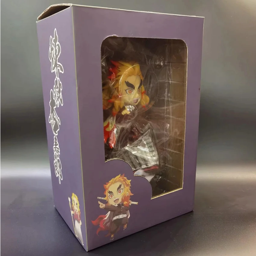 Такерлама 1 шт. 18 см убийца демонов Муген поезд Rengoku Kyoujurou фигурка Kimetsu No Yaiba