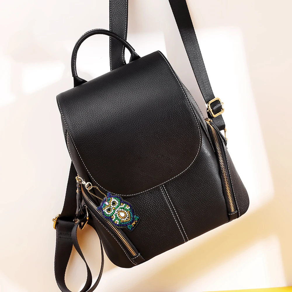 Брелок с алмазной живописью 5D брелок вышивкой в виде креста ювелирный кулоны