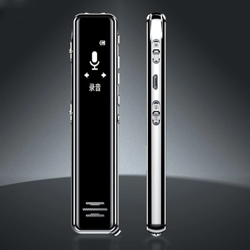 Профессиональный HD Мини цифровой диктофон портативный o звуковая ручка