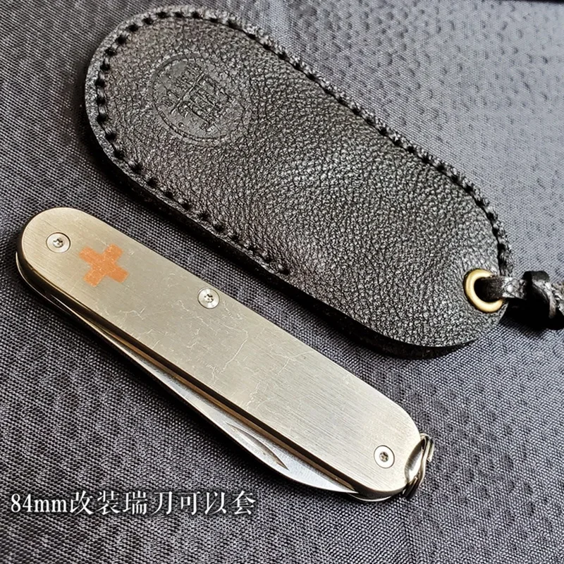 Outdoor Hunting Knife Bags Leather Clip Folding Army Knives Pliers Scabbard Multi Tools Fidget Spinner Gyro Protective Sets | Спорт и