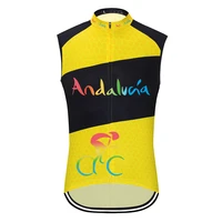 2020 summer andalucia team sleeveless cycling jerseys men quick dry cycling undershirt mtb road bike gilet ciclismo ropa hombre