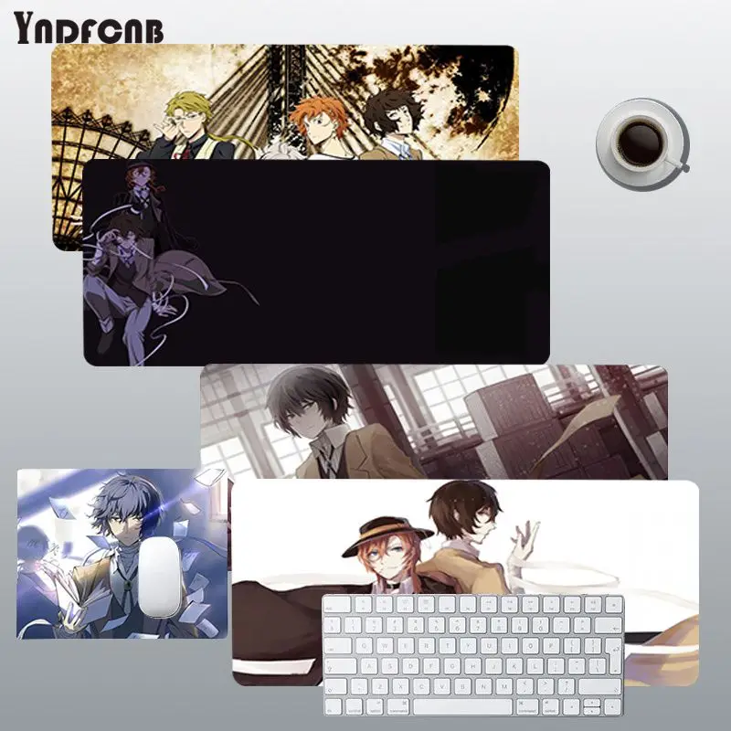 

YNDFCNB bungou stray dogs Keyboards Mat Rubber Gaming mousepad Desk Mat Size for Cs Go LOL Game Player PC Computer Laptop