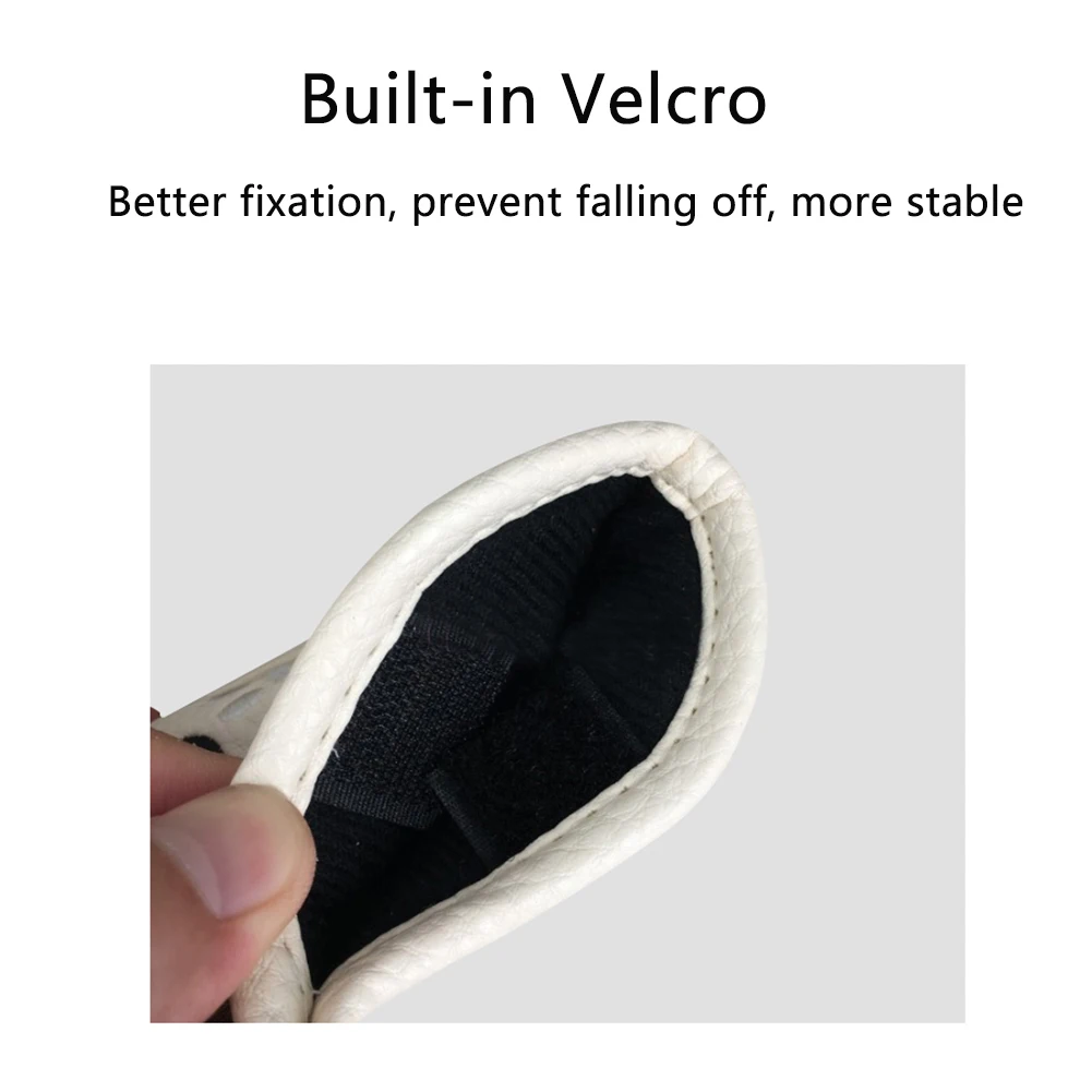 

9pcs Dustproof Wear Resistant Cartoon Animal Number Putter Protector PU Leather Accessories Waterproof Golf Head Cover Universal