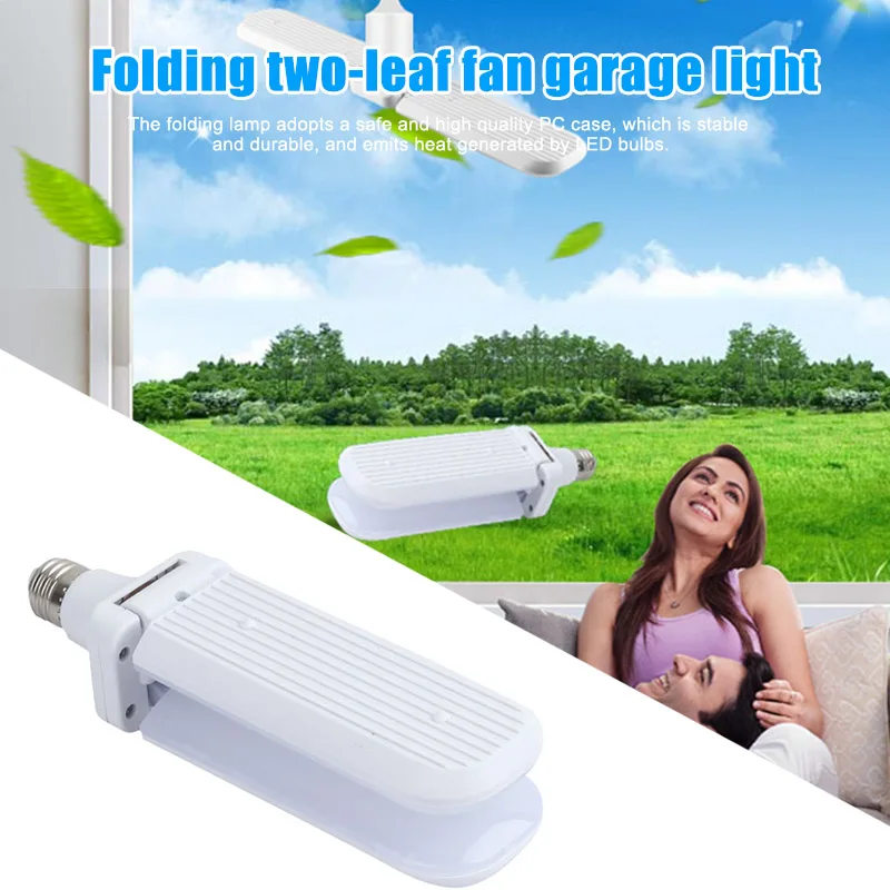Складной светодиодный светильник для гаража и магазина домашнего потолка