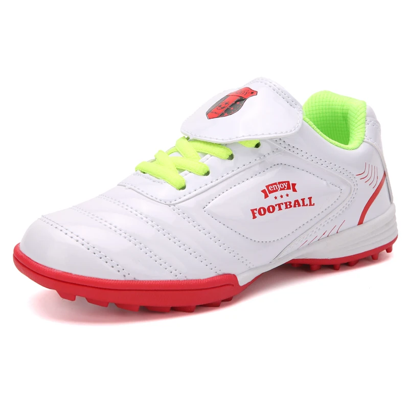 

Outdoor Men Boys Soccer Shoes TF/FG Football Boots High Ankle Kids Cleats Training Sport Sneakers
