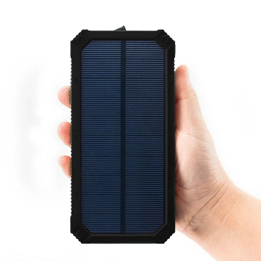 AKASO солнечное зарядное устройство батарея для Xiaomi телефона внешний портативный