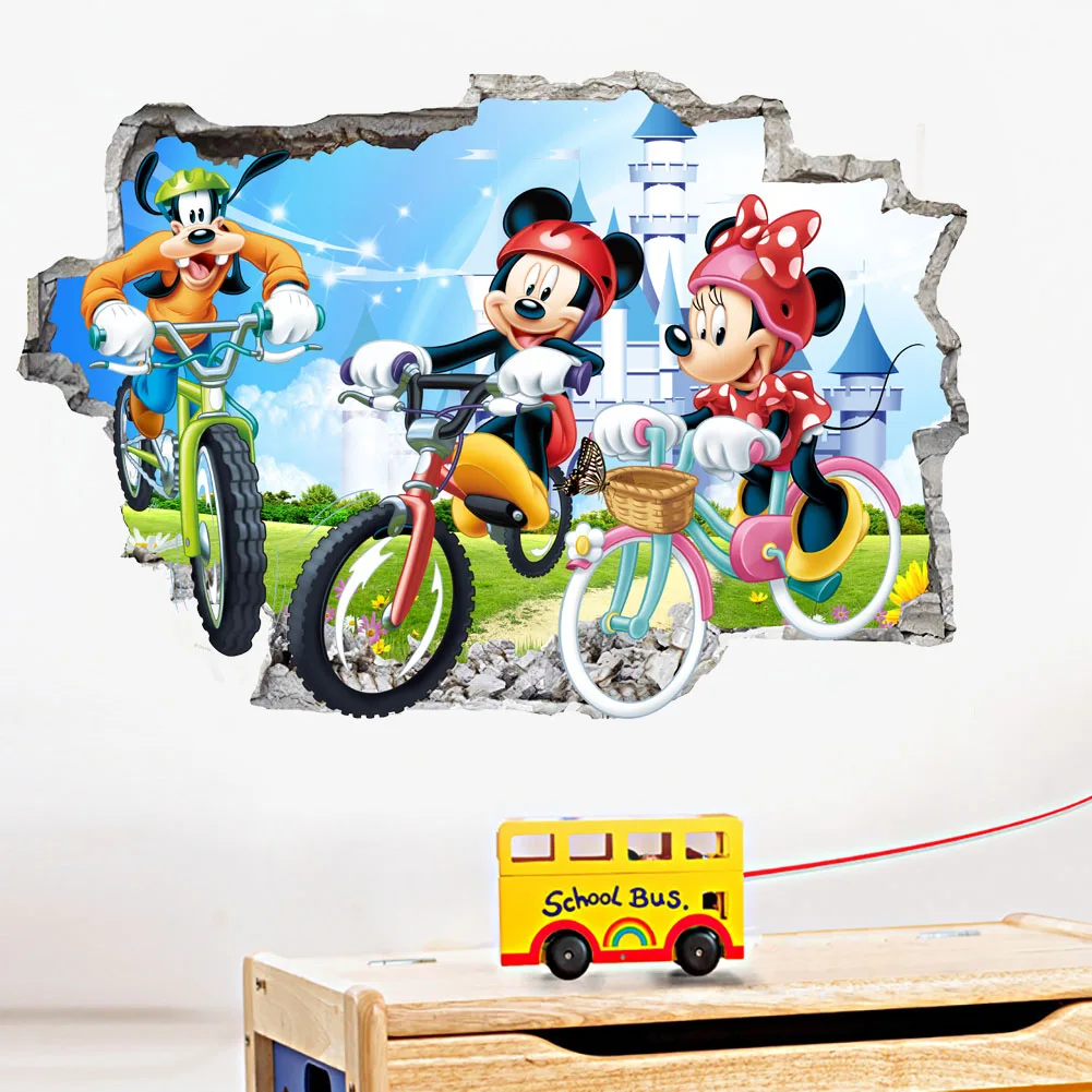 

Настенные наклейки Микки и Минни Маус Disney