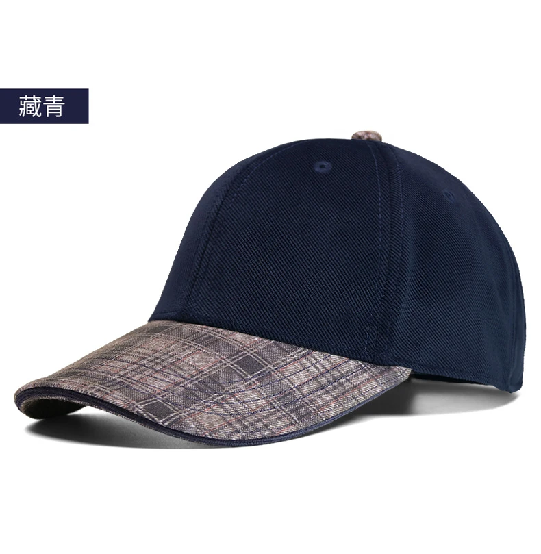 

Dad Winter Warm and Comfortable Velveteen Baseball Cap Big Head Men Outdoors Large Size Peaked Hats 55-62cm