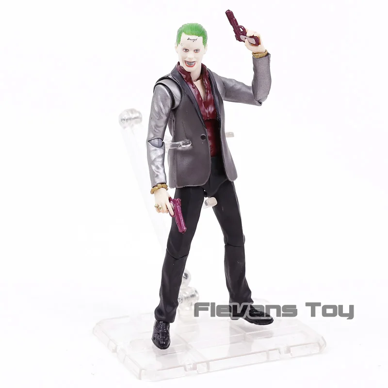 SHF DC отряд самоубийц Джокер/Харли Куинн ПВХ фигурка Коллекционная модель игрушки с подставкой