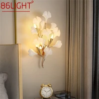 86light nordic wall lamps creative modern lighting firefly decorative for home hotel corridor bedroom