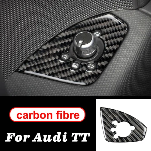 Windows Control B Для Audi TT автомобильные стикеры s8n8j MK123 TTRS центральная консоль из углеродного волокна Воздушная Шестерня панель Выход Рулевое колесо аксессуары для салона автомобиля - Название цвета: Windows Control B