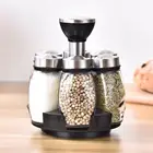 1 комплект легкая прочная Полка для специй в бутылках, прочная Поворотная Полка для специй, подставка для подарков, для использования на кухне