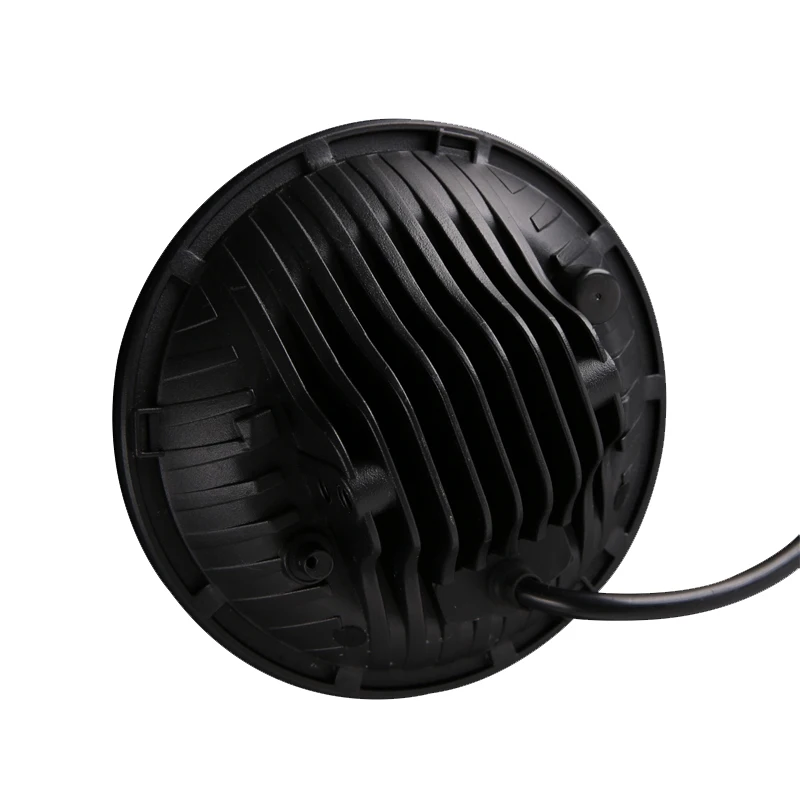 Светодиодная фара 7 дюймов Круглый дальний и ближний свет 12 В 24 постоянного тока