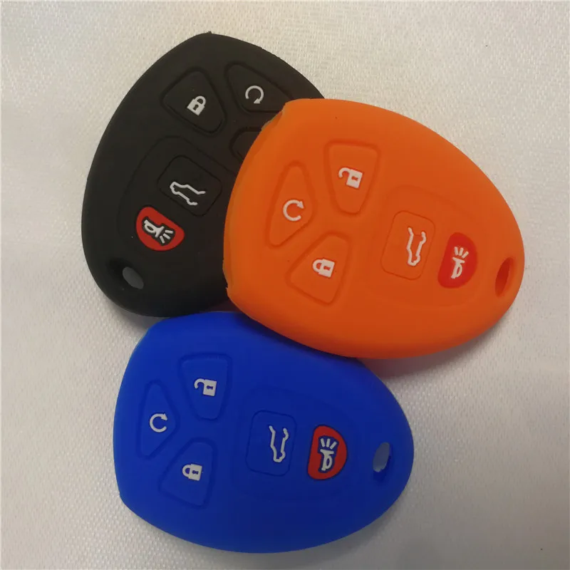 Чехол для брелка с ключом защиты GMC 2007 2016 пульт дистанционного управления Yukon Buick