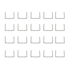 100 Лидер продаж Пластик степлер металла 0,60,8 мм Нержавеющаясталь кузов ремонт нарезанные аксессуары для сварщика скобы бампер