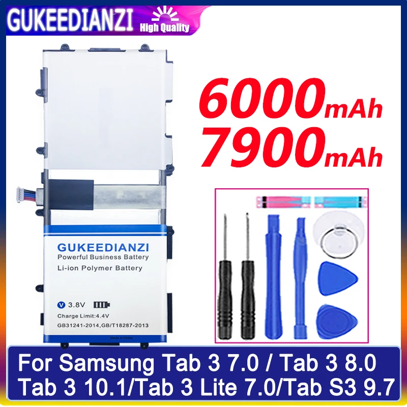 Аккумулятор для планшета T4500E Samsung Galaxy Tab 3 10 1 GT P5210 P5200 P5220 P5213 7 0/Tab 8 Lite S3 9
