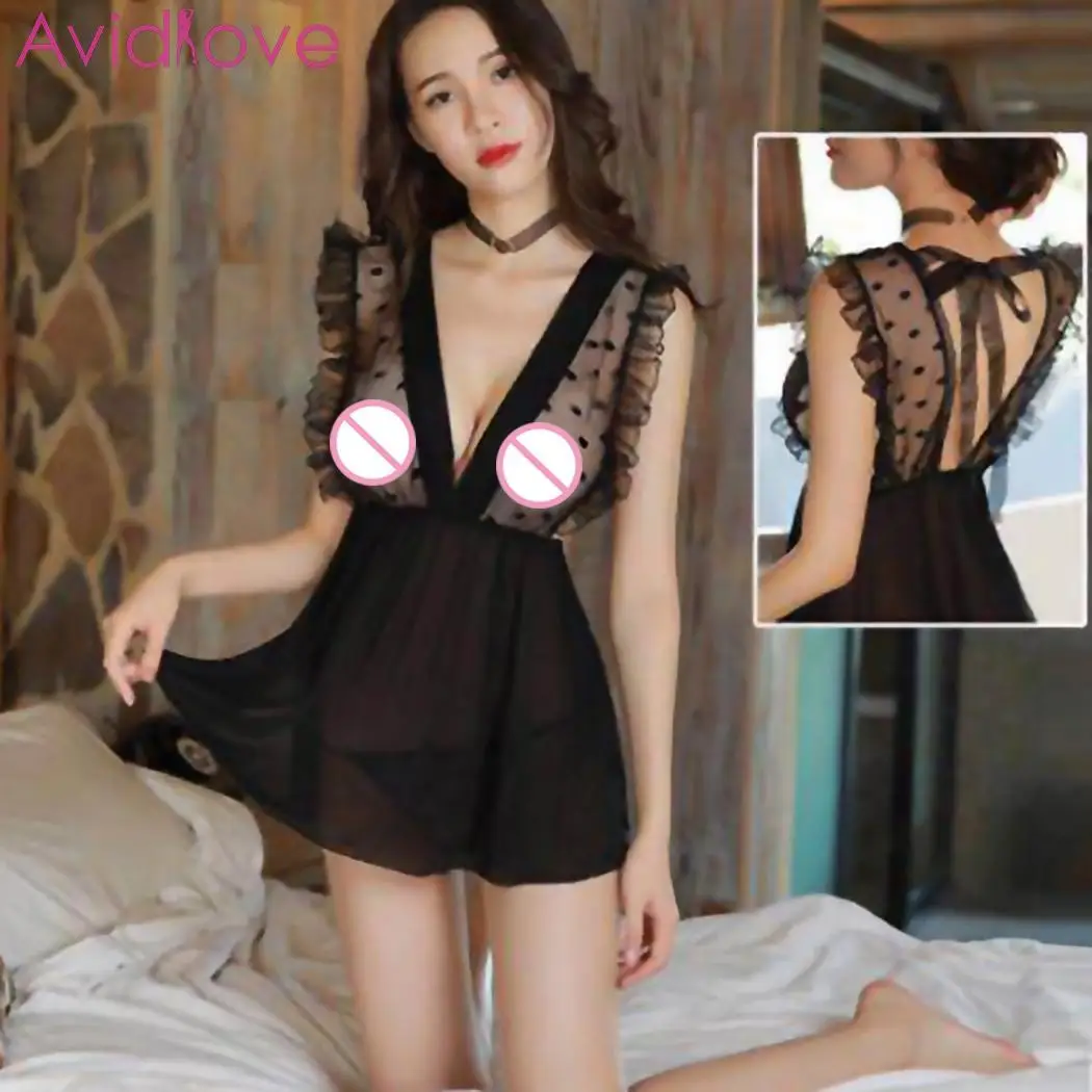 Для женщин с v-образным вырезом женское платье-Камиза оборками пэтчворк