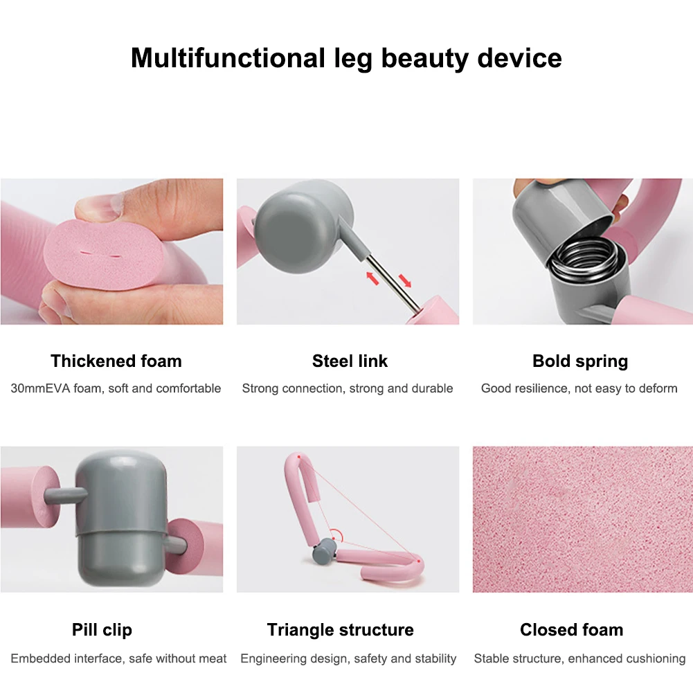 

Thigh Toner Workout Equipment Leg Trainer Arm Workout Leg Exercise for Weight Loss Thin Thigh