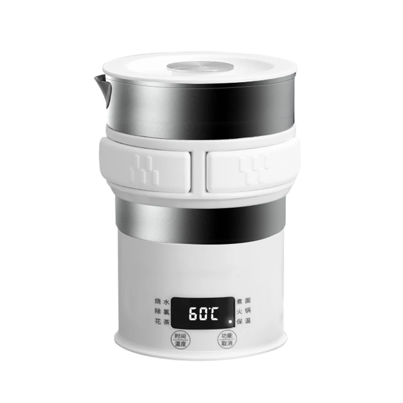 100 240V складной многофункциональный электрический чайник с регулируемой