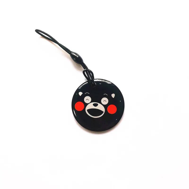 Брелок с подвеской в виде черного медведя 13 56 МГц UID сменный перезаписываемый S50 1K