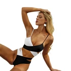 Biquinis Feminino 2021 бразильский пуш-ап из двух частей ванный комплект Высокая талия купальник сексуальный купальник для плавания пляжная одежда бикини