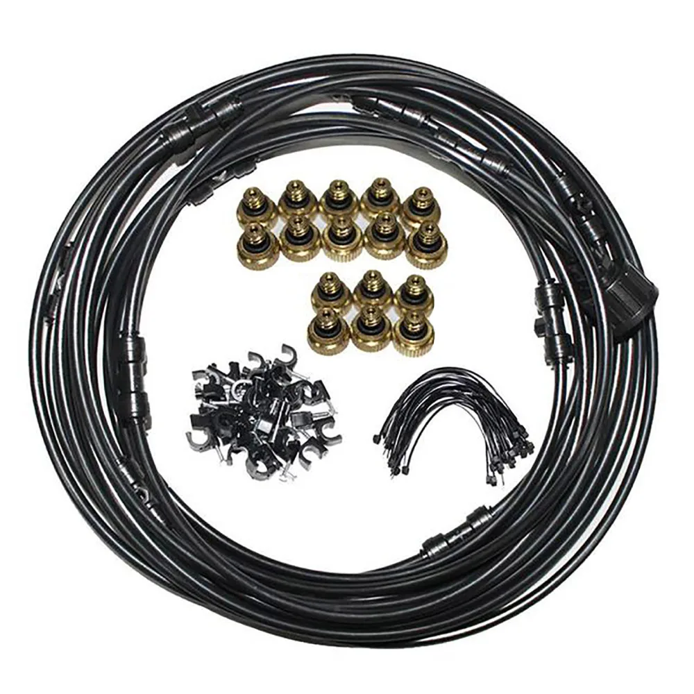 

Multi-purpose Misting Cooling System Low Pressure Spray System Tap Water Pressure Suit Garden Spray Dropper Gardening Supplies