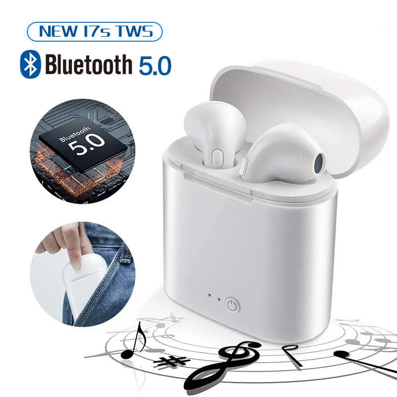 I7s TWS mi ni беспроводные Bluetooth наушники стерео вкладыши гарнитура mi c для xiaomi mi 9 9t iPhone 8 11 Pro X XR OPPO все смартфон